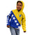 Bosnia and Herzegovina Kid Hoodie Flag and Coat of Arms Hoodie – Unique Combination Design