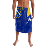 Bosnia and Herzegovina Lavalava Flag and Coat of Arms Hoodie – Unique Combination Design