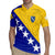 Bosnia and Herzegovina Rugby Jersey Flag and Coat of Arms Hoodie – Unique Combination Design