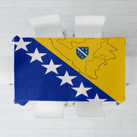 Bosnia and Herzegovina Tablecloth Flag and Coat of Arms Hoodie – Unique Combination Design