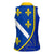 Bosnia and Herzegovina Women Sleeveless Polo Shirt Flag and Coat of Arms Hoodie – Unique Combination Design