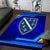 Bosnia and Herzegovina Coat of Arms Area Rug Blend of National Colors & Symbols