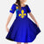 Bosnia and Herzegovina Coat of Arms Family Matching Tank Maxi Dress and Hawaiian Shirt Blend of National Colors & Symbols