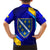 Bosnia and Herzegovina Coat of Arms Hawaiian Shirt Blend of National Colors & Symbols