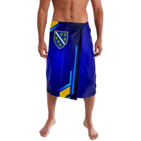 Bosnia and Herzegovina Coat of Arms Lavalava Blend of National Colors & Symbols