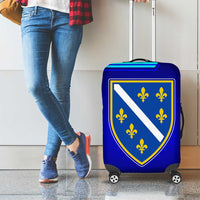 Bosnia and Herzegovina Coat of Arms Luggage Cover Blend of National Colors & Symbols