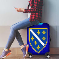 Bosnia and Herzegovina Coat of Arms Luggage Cover Blend of National Colors & Symbols