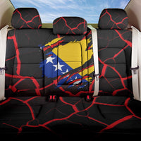 Bosnia and Herzegovina Flag Back Car Seat Cover with Dragon Shape - Fusion of National Pride & Sports Spirit