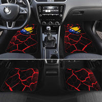 Bosnia and Herzegovina Flag Car Mats with Dragon Shape - Fusion of National Pride & Sports Spirit