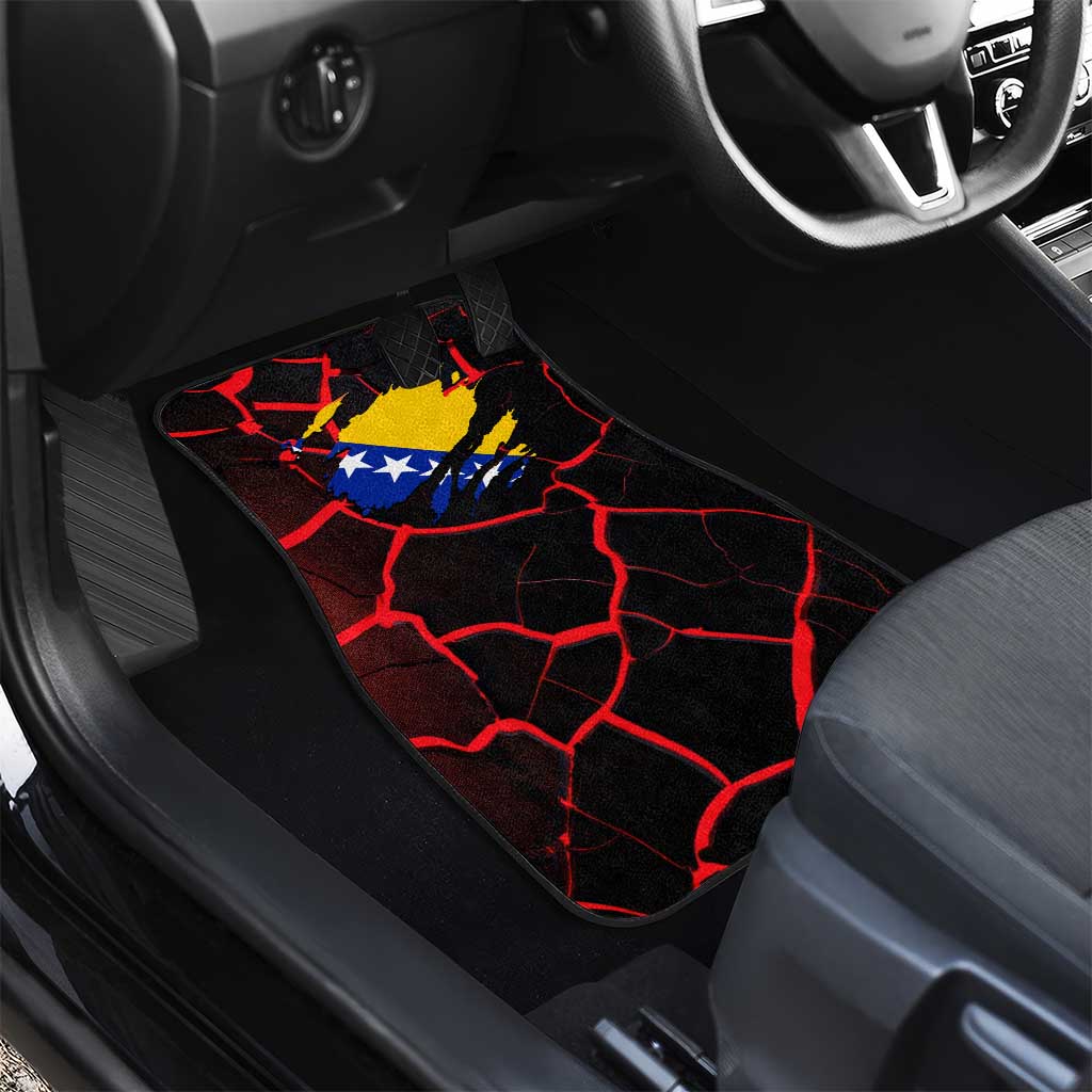 Bosnia and Herzegovina Flag Car Mats with Dragon Shape - Fusion of National Pride & Sports Spirit