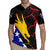 Bosnia and Herzegovina Flag Rugby Jersey with Dragon Shape - Fusion of National Pride & Sports Spirit