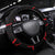 Bosnia and Herzegovina Flag Steering Wheel Cover with Dragon Shape - Fusion of National Pride & Sports Spirit