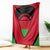 Malawi Flag Blanket Colors Blended with National Emblem - Symbolic Design