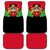 Malawi Flag Car Mats Colors Blended with National Emblem - Symbolic Design