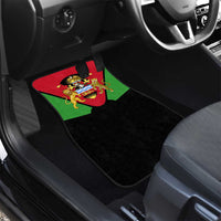 Malawi Flag Car Mats Colors Blended with National Emblem - Symbolic Design