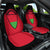 Malawi Flag Car Seat Cover Colors Blended with National Emblem - Symbolic Design
