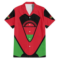 Malawi Flag Family Matching Mermaid Dress and Hawaiian Shirt Colors Blended with National Emblem - Symbolic Design