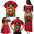 Malawi Flag Family Matching Puletasi and Hawaiian Shirt Colors Blended with National Emblem - Symbolic Design