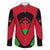 Malawi Flag Family Matching Puletasi and Hawaiian Shirt Colors Blended with National Emblem - Symbolic Design