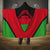 Malawi Flag Hooded Blanket Colors Blended with National Emblem - Symbolic Design