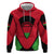 Malawi Flag Hoodie Colors Blended with National Emblem - Symbolic Design