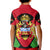 Malawi Flag Kid Polo Shirt Colors Blended with National Emblem - Symbolic Design