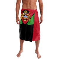 Malawi Flag Lavalava Colors Blended with National Emblem - Symbolic Design