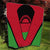 Malawi Flag Quilt Colors Blended with National Emblem - Symbolic Design