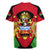 Malawi Flag Rugby Jersey Colors Blended with National Emblem - Symbolic Design