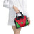 Malawi Flag Shoulder Handbag Colors Blended with National Emblem - Symbolic Design