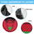 Malawi Flag Spare Tire Cover Colors Blended with National Emblem - Symbolic Design