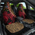 Malawi Car Seat Cover Coat of Arms & Leopard Print - Unique Motif Fusion