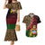 Malawi Couples Matching Mermaid Dress and Hawaiian Shirt Coat of Arms & Leopard Print - Unique Motif Fusion