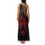 Malawi Family Matching Tank Maxi Dress and Hawaiian Shirt Coat of Arms & Leopard Print - Unique Motif Fusion
