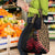 Malawi Grocery Bag Coat of Arms & Leopard Print - Unique Motif Fusion