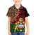 Malawi Kid Hawaiian Shirt Coat of Arms & Leopard Print - Unique Motif Fusion