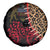 Malawi Spare Tire Cover Coat of Arms & Leopard Print - Unique Motif Fusion
