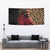 Malawi Tapestry Coat of Arms & Leopard Print - Unique Motif Fusion