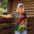 Malawi Women Polo Shirt Coat of Arms & Leopard Print - Unique Motif Fusion