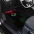 Malawi Map Shaped Lion Car Mats Unique Country and Wildlife Fusion Design