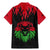 Malawi Map Shaped Lion Family Matching Mermaid Dress and Hawaiian Shirt Unique Country and Wildlife Fusion Design