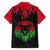 Malawi Map Shaped Lion Family Matching Summer Maxi Dress and Hawaiian Shirt Unique Country and Wildlife Fusion Design