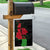 Malawi Map Shaped Lion Garden Flag Unique Country and Wildlife Fusion Design