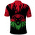 Malawi Map Shaped Lion Polo Shirt Unique Country and Wildlife Fusion Design