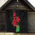 Malawi Map Shaped Lion Quilt Unique Country and Wildlife Fusion Design