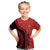 Malawi Patterns Kid T Shirt Blended with Flag Colors & National Emblem - Cultural Fusion Design