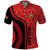 Malawi Patterns Polo Shirt Blended with Flag Colors & National Emblem - Cultural Fusion Design