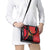 Malawi Patterns Shoulder Handbag Blended with Flag Colors & National Emblem - Cultural Fusion Design