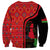 Malawi Patterns Sweatshirt Blended with Flag Colors & National Emblem - Cultural Fusion Design