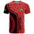 Malawi Patterns T Shirt Blended with Flag Colors & National Emblem - Cultural Fusion Design